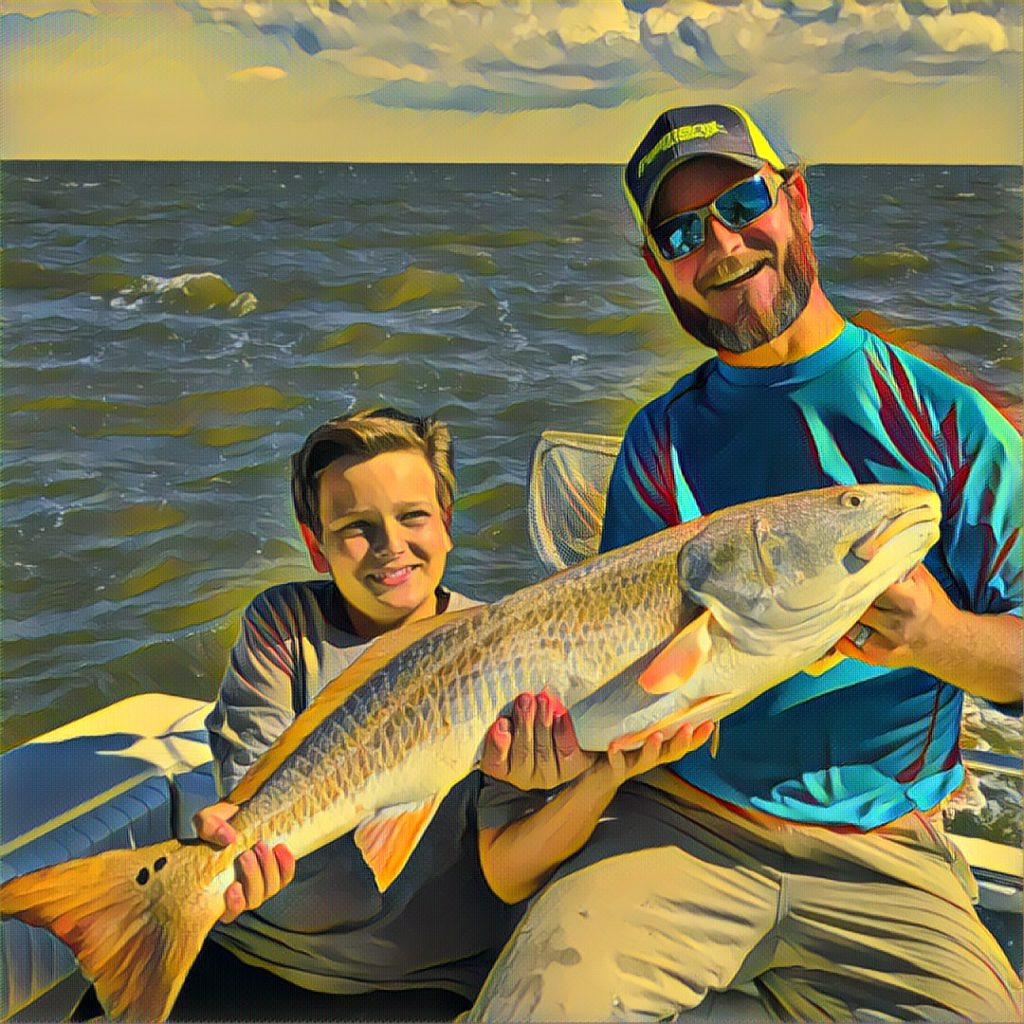 Big Red Drum Fishing