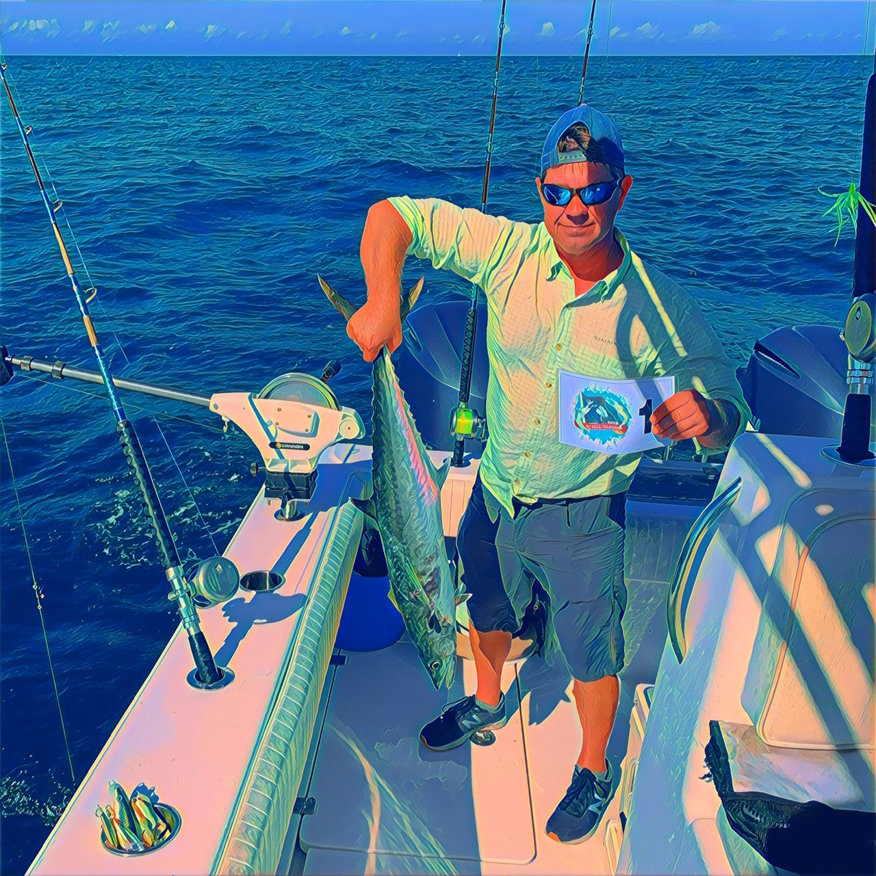 King Mackerel caught during a fishing tournament off Hilton Head Island